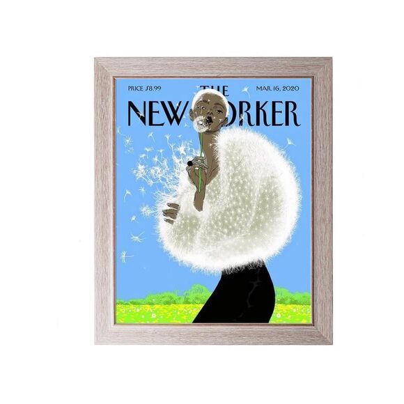 New Yorker Magazine Dandelion Print - Picture 2 of 2